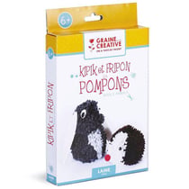 Coffret pour enfants - Animaux en pompons Kipik et Fripon