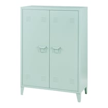 Casier de bureau métallique à 2 portes 110 x 75 x 33