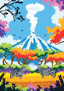 Puzzle 500 pièces - Vie Sauvage - Hachette