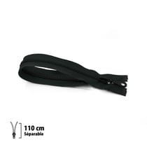 Fermeture éclair Z54 - moulée 6mm Séparable - 110 cm