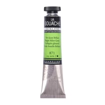 Gouache - Extra-fine - Vert jaune brillant - 871 - Tube de 21ml - Sennelier