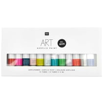 Peinture Acrylique Art - Coloris Fashion - 12 ml - 12 pcs