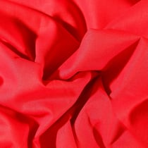 Tissu Coton uni Grande largeur 280cm Santorin Rouge griotte