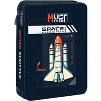 Trousse garnie Must Space Expedition 21 CM - 2 compartiments