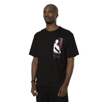 T-shirt en coton homme relax fit avec print Naruto Shippuden Sasuke - Taille M - Capslab