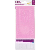 Peel Off's - lot de 10 peel off's rose et bleu - naissance