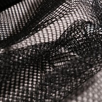 Tissu Filet Vrac mesh Noir