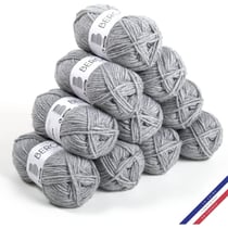 10 pelotes de laine - Menhir - 100% acrylique - Bergère de France - Barisienne 7