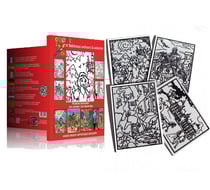 Tableau velours a colorier POCKET CONTES ET LEGENDES Sericolor