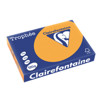 Ramette de papier - A4 - Clémentine - 120g - Impression - 250 feuilles - Clairefontaine Trophée