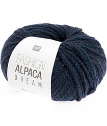 Pelote de laine et alpaga à tricoter FASHION ALPACA DREAM 50GR - Rico Design 07 Bleu