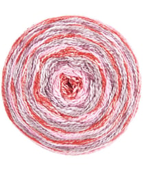 Pelote de coton Creative Cotton Stripes dk 250GR - Rico Design Multicolore (008 - BERRIES)