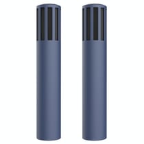 Étui Silicone Protecteur Microphone Sans Fil Gris Avancé Pour Tesla Bleu YONIS