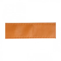 Disquette 15m sangle simili cuir camel