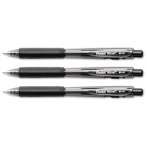 Lot de 3 stylos à bille rétractables PENTEL WOW BK440 - Noir - Bille 1,00 mm