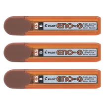 Lot de 3 étuis de mines graphite PILOT ENO G-B - 0.5 mm