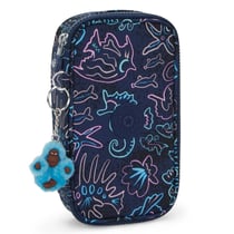 Trousse Kipling 50 Pens 21 CM Haut de Gamme Disco Fish