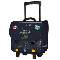 Cartable à roulettes KIP BOY 38 CM Press Start
