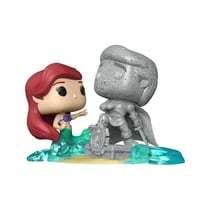 Disney - Figurine POP! Ultimate Princess-Ariel & Statue Eric 9 cm
