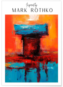 Affiche Mark Rothko n°16 | A3 : 29,7x42cm