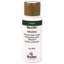 Peinture tous usages, flacon 59 ml, blanc
