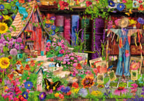 Puzzle 2000 pièces - The Scarecrow's Garden - Bluebird Puzzle