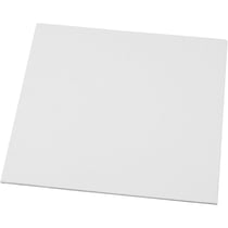 Panneau en toile, dim. 20x20 cm, ép. 3 mm, 280 gr, blanc, 1 pièce