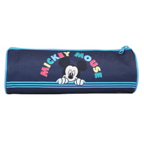 Trousse scolaire ronde Mickey Bleue Rayures Bagtrotter