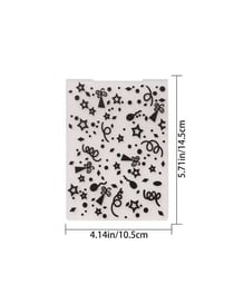 Classeur d'embossage confettis