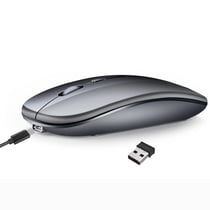 Souris Bluetooth Sans Fil Rechargeable Ultra Fine et Silencieuse