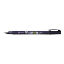 Lot de 6 feutres pinceaux pointe dure - TOMBOW - Noir - Fudenosuke