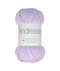 Fil Chenille Tendresse 100GR de Trimits : Douceur et Confort pour Toutes Vos Créations 125 Violet