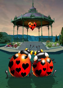Puzzle 500 pièces - François Ruyer - In Love - Grafika