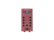 OMNITRONIC Gnome-202p mini mixeur rouge