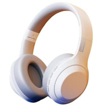 Casque Audio Bluetooth Sans Fil Gaming Basse Sport Réduction Bruit Noir Blanc YONIS