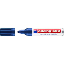 Marqueur permanent 3-4 mm - EDDING - Bleu - Pointe ronde