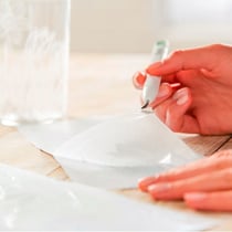 2 feuilles de transfert à adhérence standard 121,9 x 13,9 cm