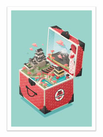 Affiche - Japan - Andrea de Santis