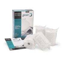 Lot de 4 bandes plâtrées - 8x300cm - Pour créer masques, moules, objets - Gédéo - Pébéo