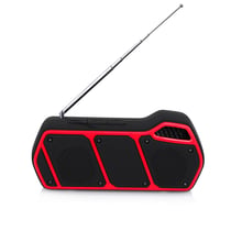 Enceinte Bluetooth Portable TWS FM USB TF Autonomie 5h Son Puissant 6W Rouge YONIS