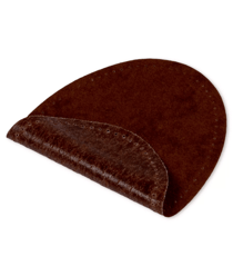 Lot de 2 Renforts imitation daim thermocollant 9,5 x 14,5 cm - Prym Brun Moyen