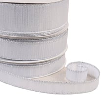 Bobine 25m ruban métallique laitonné argent