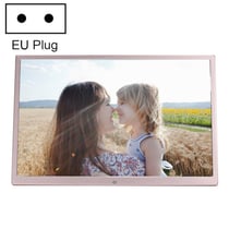 Cadre Photo Numérique 17 Pouces LED Haute Résolution Avec Télécommande Or YONIS