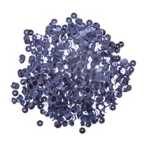 Paillettes bombées, 6mm ø, bleu moyen, boîte - 4000 pces