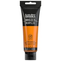 Peinture Acrylique en tube orange cadmium 118ml - Liquitex Basics