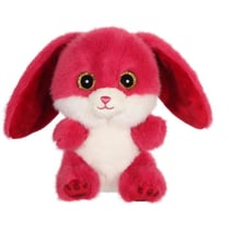 Peluche - Peluche Lapin RUBY > rose framboise – 13 cm