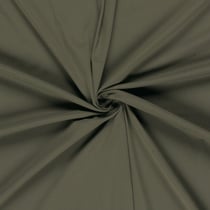 Tissu Jersey Traveler extensible et infroissable Uni Vert kaki