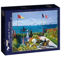 Puzzle 1000 pièces - Claude Monet - Garden at Sainte-Adresse, 1867 - Bluebird Puzzle