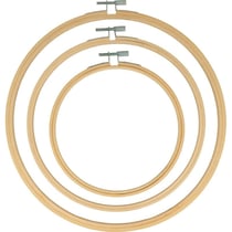 Set de 3 anneaux de broderie - Artemio