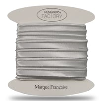 Passepoil satin argenté vendu par 10 mètres – designers-factory